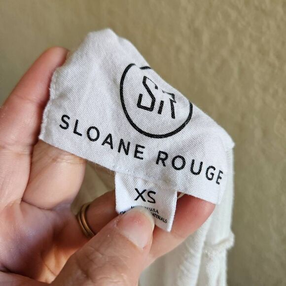 Sloane Rouge Crochet Accented Tank Top - Picture 7 of 7